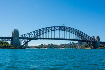 Fototapeta na wymiar シドニーハーバーブリッジの風景