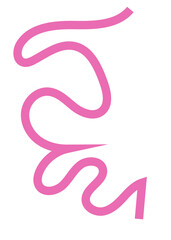 Colourful Squiggly Lines Design