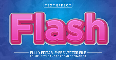Editable Flash text style effect - text style Concept