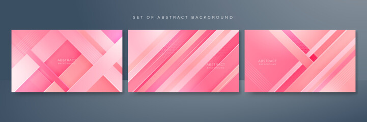 Abstract pink gradient valentine background