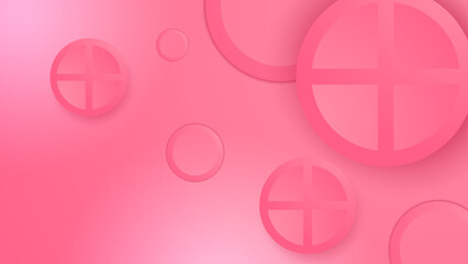 Abstract pink gradient valentine background