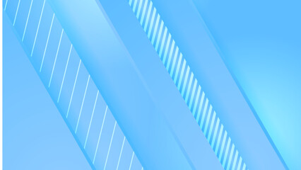 Naklejka premium Abstract light blue background. Vector abstract graphic design banner pattern presentation background web template.