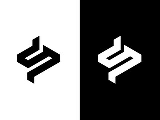 lettering logo using grid system with letter s logo monogram and app icon