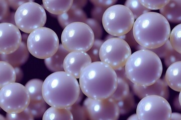 Pearl Pearls June Birthstone Gem Gemstone Jewel Crystal Seamless Texture Pattern Tiled Repeatable Tessellation Background Image