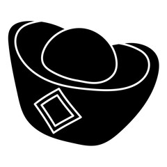 GOLD INGOT glyph icon
