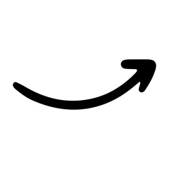 arrow hand drawn png. Vector illustration