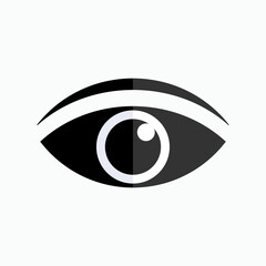 Eye Icon. Sight Symbol for Design, Presentation, Website or Apps Elements – Vector. 