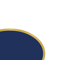 Blue and Gold Flat Curve 9