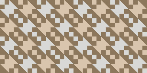 Abstract line shape geometric seamless pattern