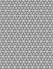 Black and white seamless pattern for coloring book