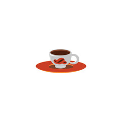 Coffee shop element vector design