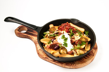 potatoes with meat