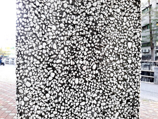 Road gravel, crushed stone. Gravel texture. Crack stones at a construction site. Seamless texture of white stones or gravel