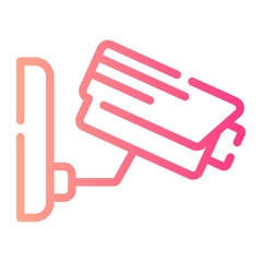 cctv gradient icon
