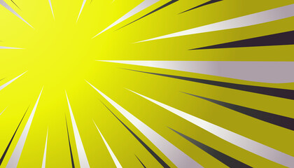 Comic background in yellow color. Perfect for comic templates, invitations, conversation cards