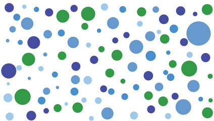 abstract blue purple green polka dot fabric geometric vector pattern background