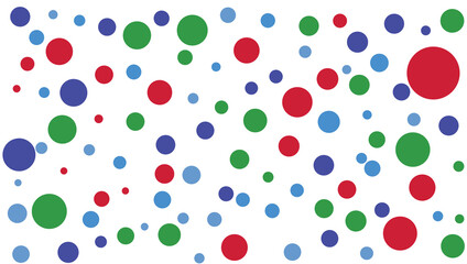 abstract green  red purple polka dot fabric geometric vector pattern background