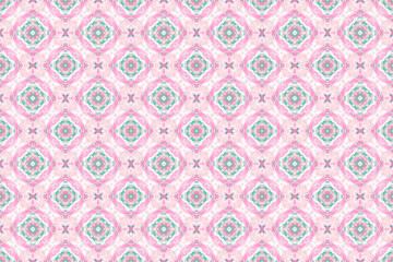 Abstract seamless patterns, geometric patterns, and batik patterns are designed for use in interior, wallpaper, fabric, curtain, carpet, clothing, Batik, satin, background, and Embroidery style.