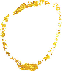 Luxury golden foil watercolor paint 