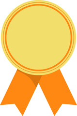 Orange Achievement Badge