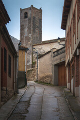In the historic centre of Cuellar