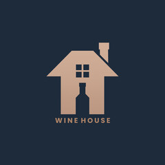 Wine House Logo Design