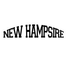 New Hampsire Word Design