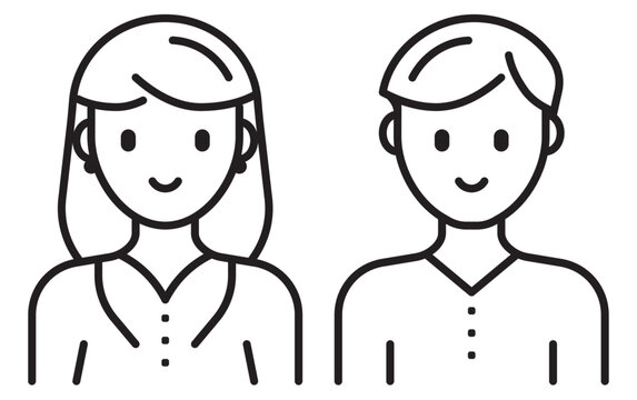 Kids Line Icons