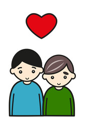 ゲイのカップル