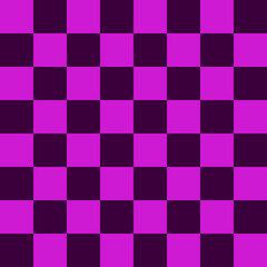 Y2k glamour pink seamless pattern. Backgrounds in trendy 2000s emo girl kawaii style. Chessboard. 90s, 00s aesthetic.