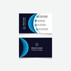 vector modern creative design business card template