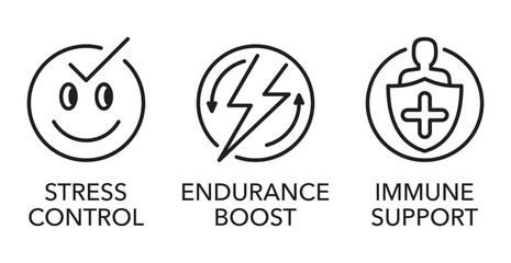 Stress Control, Endurance Boost and Immune Support