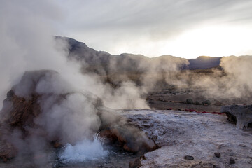 El Tatio Geysers Atacama Desert Chile