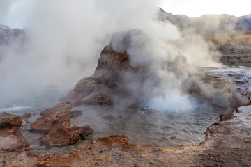 El Tatio Geysers Atacama Desert Chile