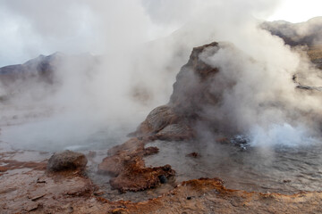 El Tatio Geysers Atacama Desert Chile