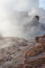 El Tatio Geysers Atacama Desert Chile