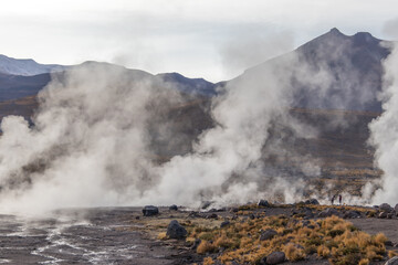 El Tatio Geysers Atacama Desert Chile