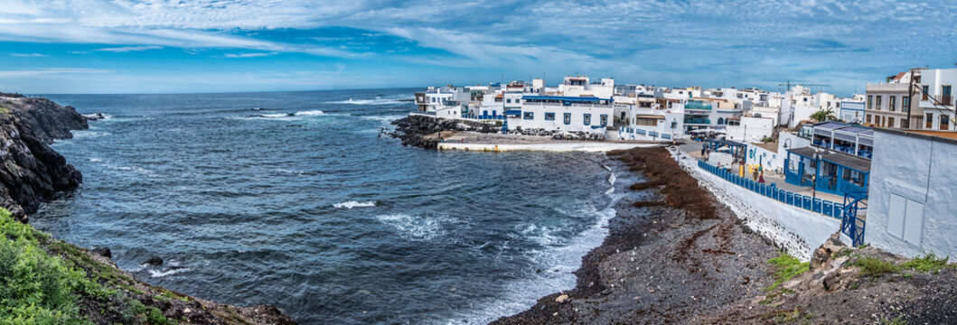 El Cotillo small Atlantic village on Fuerteventura,  Spain