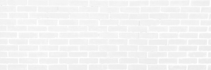 White brick wall for background or texture. Texture White concrete wall for background