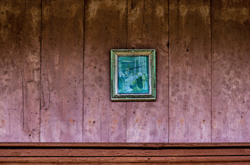 Built in 1894, a wooden Orthodox cemetery chapel of the Sacrifice of the Most Holy Mother of God near the village of Trześcianka in Podlasie, Poland.