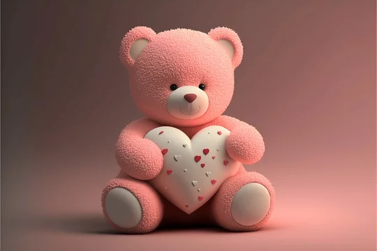 Pink Teddy Bear For Your Valentine  Cute teddy bear pics, Teddy bear  wallpaper, Teddy bear images