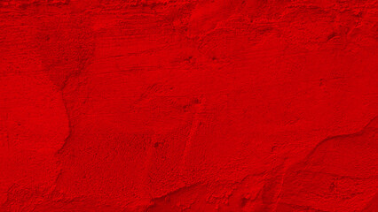 Fototapeta premium red paint cement wall background