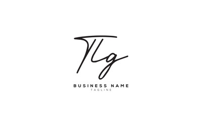 TLG, TGL, LTG, HG, GH, TG, GT, Abstract initial monogram letter alphabet logo design
