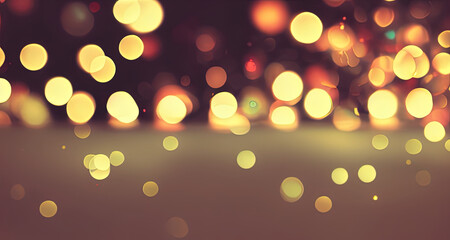 Obraz premium background bokeh sparkles in the night