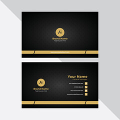 Creative and modern business visiting card design template