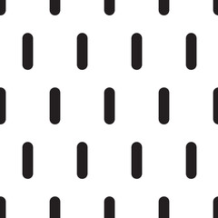 Seamless pattern of dashed lines. Vector illustration.