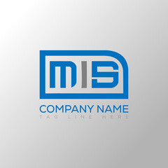 MIS letter logo creative design. MIS unique design.  © Heavenly Heaven