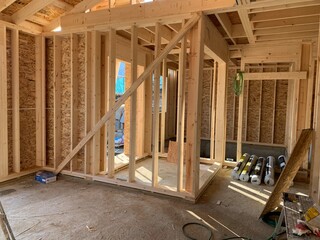 건설중인 귀농 시골집