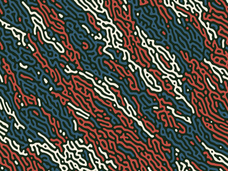 Organic maze shapes abstract pattern backgrounds