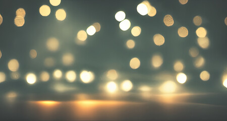 background bokeh sparkles in the night